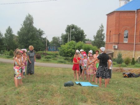 Детская православная площадка.