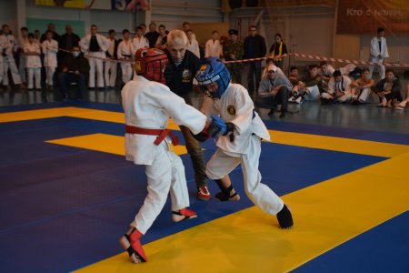 Соревнования по рукопашному бою среди допризывной казачьей молодежи Ейского казачьего отдела.